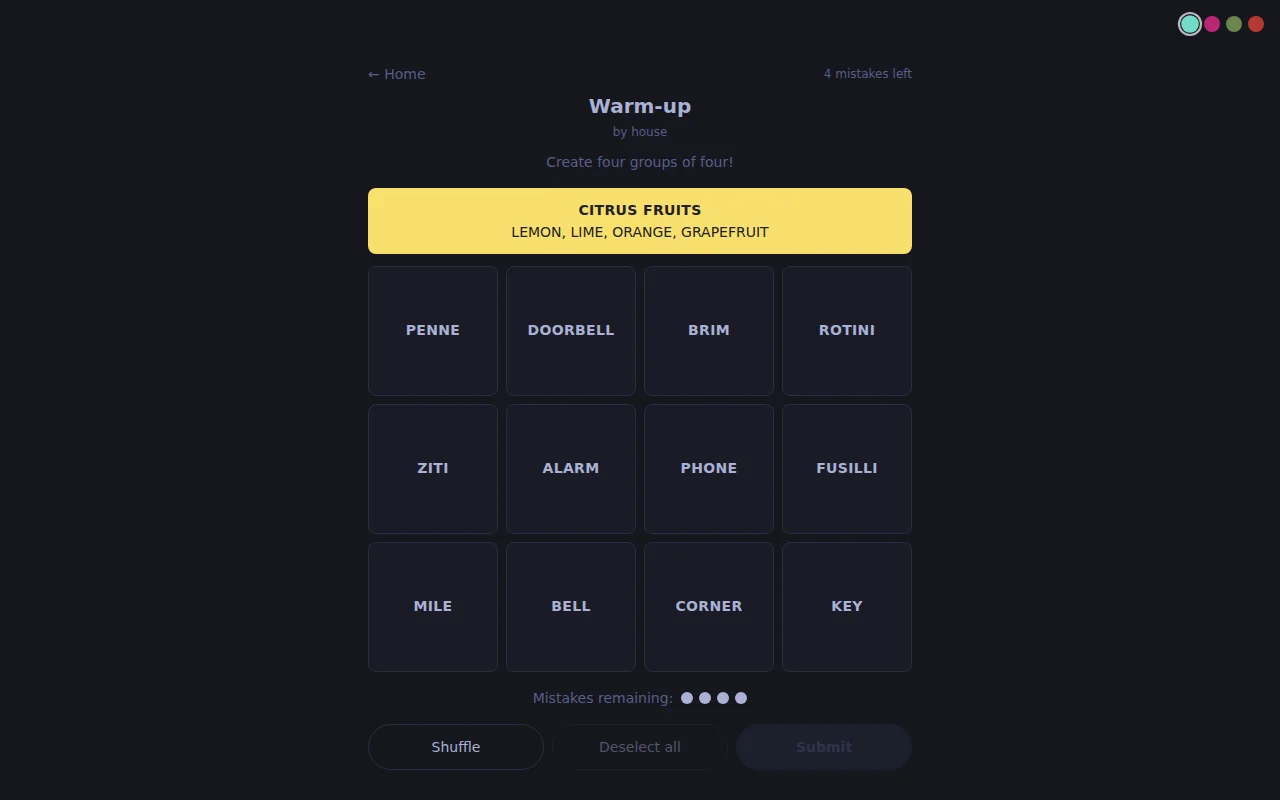 Connections Maker screenshot